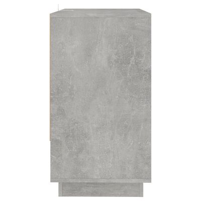 vidaXL Servantă, gri beton, 70x41x75 cm, PAL