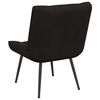 vidaXL Scaun de relaxare negru 64x74x84 cm catifea