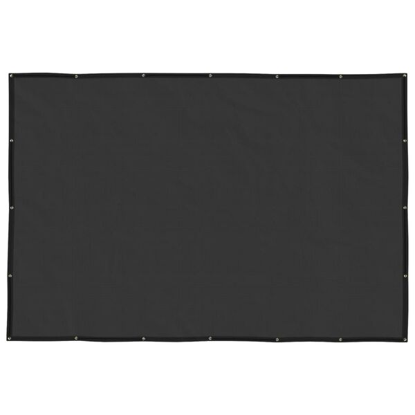 vidaXL Plasă de remorcă, negru, 2 x 3 m, HDPE