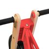 vidaXL Bicicletă de echilibru pentru copii, roșu