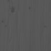 vidaXL Compostor, gri, 100x100x102 cm, lemn masiv de pin