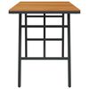 vidaXL Masă de dining Maro 110 x 55 x 62 cm Lemn masiv de acacia