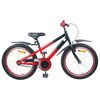 vidaXL Bicicletă pentru Copii 22 Inci pentru 7-12 ani Roșu și Negru
