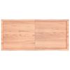 vidaXL Blat masă, 140x60x(2-4) cm, maro, lemn tratat contur organic