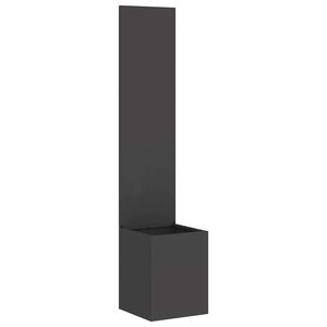 vidaXL Ecran de intimitate pentru grădină Negru 32 x 32 x 150 cm