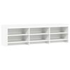 vidaXL Cabinet TV 168 x 33 x 47 cm Alb Lemn prelucrat