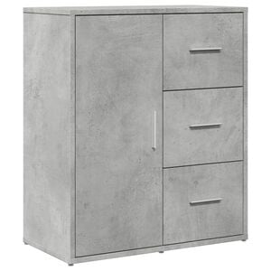 vidaXL Dulap, gri beton, 60x31x70 cm, lemn prelucrat
