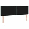 vidaXL Tăblie cap cu headboard Verde închis 144 cm Piele artificială