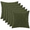vidaXL Perna decorativă 6 buc. HEERLEN Verde 30 x 30 cm