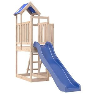 vidaXL Set de joacă pentru exterior, lemn masiv de pin
