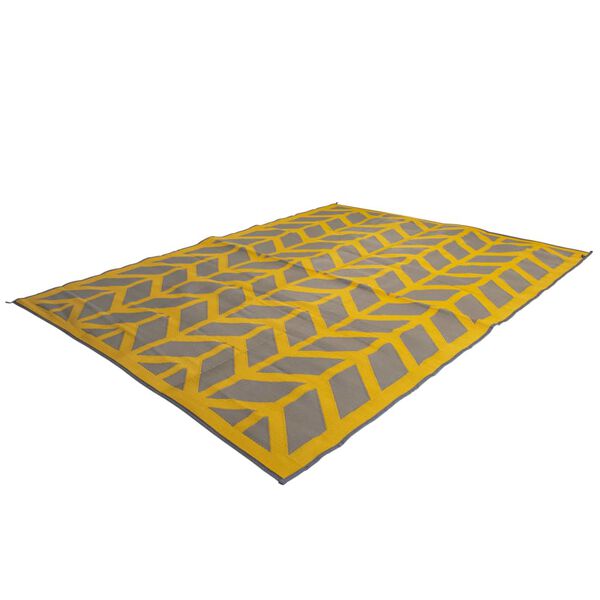 Bo-Camp Covor de exterior Chill mat Flaxton, galben ocru, 2x1,8 m, M
