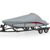 vidaXL Prelată barcă gri Lungimea 519-580 cm Lățimea 294 cm