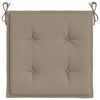 vidaXL Perne scaune grădină 6 buc. gri taupe 40x40x4cm țesătură Oxford