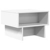 vidaXL Masă de cafea Alb 48 x 46 x 35 cm Lemn prelucrat