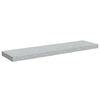 vidaXL Rafturi perete suspendate 4 buc. gri beton 90x23,5x3,8 cm MDF