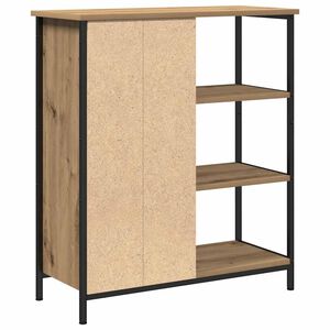 vidaXL Bufet Stejar Artizanal 70 x 30 x 80 cm
