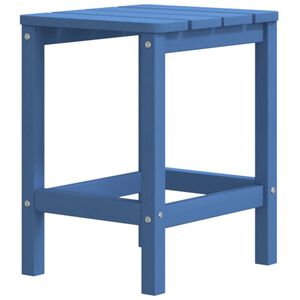 vidaXL Masă Adirondack de grădină ,albastru aqua, 38x38x46 cm, HDPE