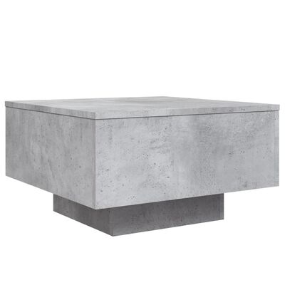 vidaXL Măsuță de cafea, gri beton, 55x55x31 cm, lemn prelucrat