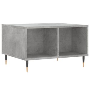 vidaXL Măsuță de cafea, gri beton, 60x50x36,5 cm, lemn compozit