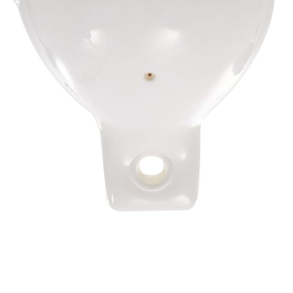 vidaXL Bară de protecție barcă, 4 buc., alb, 58,5x16,5 cm, PVC