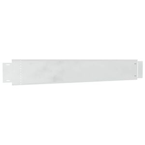 vidaxl Gard pentru gazon Culoare galvanizată 100 x 14 x 0.07 cm