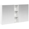 vidaXL Set dulap baie 3 buc. 120 x 14,5 x 70 cm Lemn prelucrat
