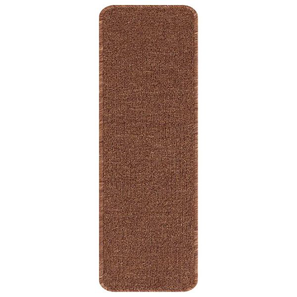 vidaXL Tălpici Antiderapante pentru Trepte 15 pcs Galben 60 x 25 cm PP