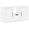 vidaXL Dulap TV cu sertar &bdquo;ODDA&rdquo; alb 79x24x40 cm lemn masiv de pin