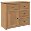 vidaXL Dulap cu sertare PANAMA, 93x40x80 cm, lemn masiv de pin