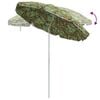 vidaXL Parasol de Plajă Camuflaj 161 x 193 cm Poliester