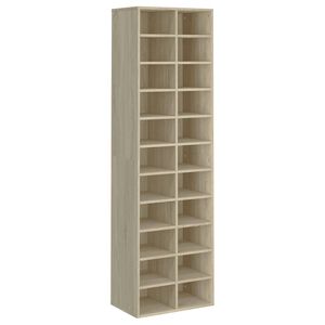 vidaXL Pantofar, stejar sonoma, 54x34x183 cm, PAL