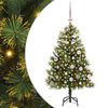 vidaXL Pom de Crăciun Artificial cu Ramuri Articulare și Conuri 150 cm