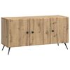 vidaXL Cabinet TV 99 x 34,5 x 50 cm Stejar Artizanal Lemn prelucrat