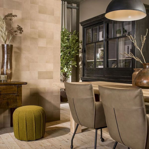 WallArt Plăci tip piele Borret, 32 buc., bej nisipiu