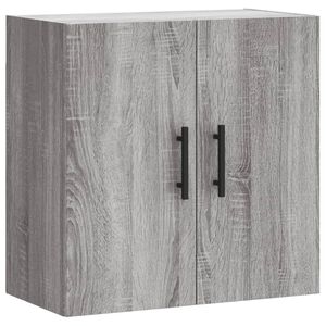 vidaXL Dulap de perete, gri sonoma, 60x31x60 cm, lemn compozit