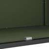 vidaXL Depozitare pentru bucătărie Verde măsliniu 60 x 50 x 92 cm Oțel