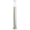 vidaXL St&acirc;lp luminos 80 cm oțel inoxidabil IP44