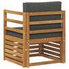 vidaXL Set de canapele de exterior Lemn de acacia solid și poliester