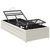 vidaXL Cadru Electric Ajustabil pentru Pat Alb 200 x 100 x 33,5 cm