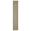vidaXL Covor din sisal pentru stâlp de zgâriat, gri taupe, 66x350 cm