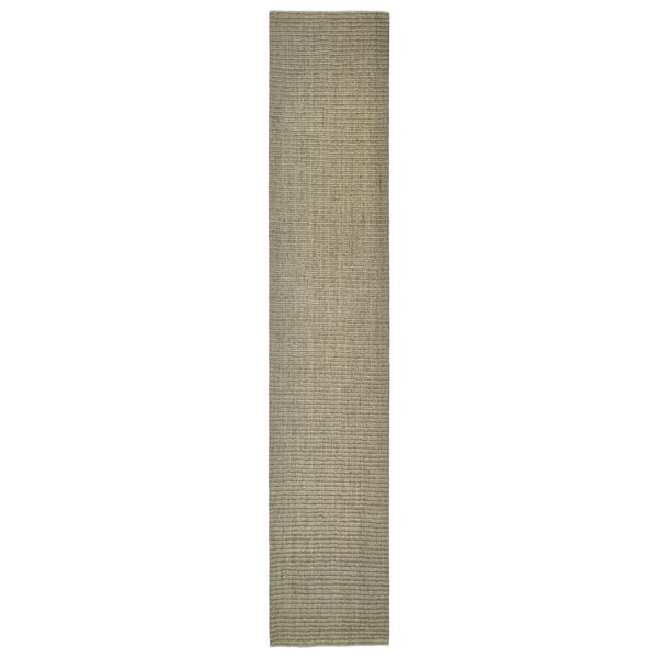 vidaXL Covor din sisal pentru stâlp de zgâriat, gri taupe, 66x350 cm