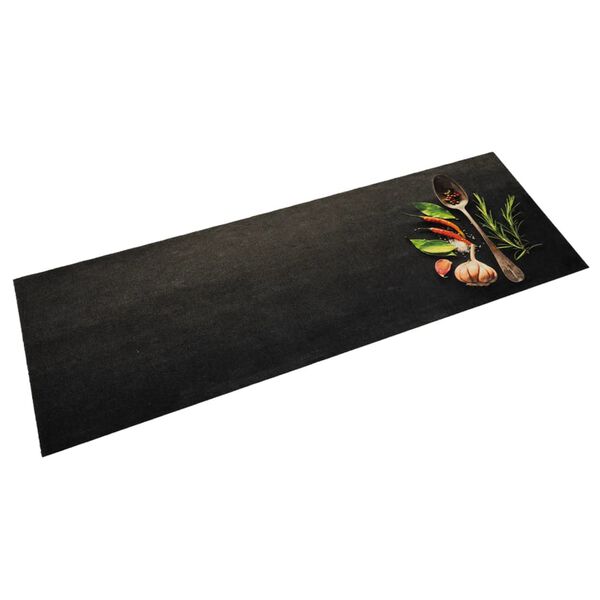 vidaXL Covor de bucătărie lavabil Spices, 60x180cm, catifea