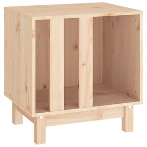 vidaXL Casă pentru c&acirc;ini, 50x40x52 cm, lemn masiv de pin