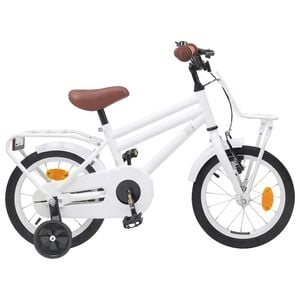 vidaXL Bicicletă pentru Copii 12 Inci pentru 2-4 ani Alb