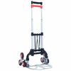 vidaXL Cărucior pliabil pentru scări, 70 kg, argintiu, aluminiu
