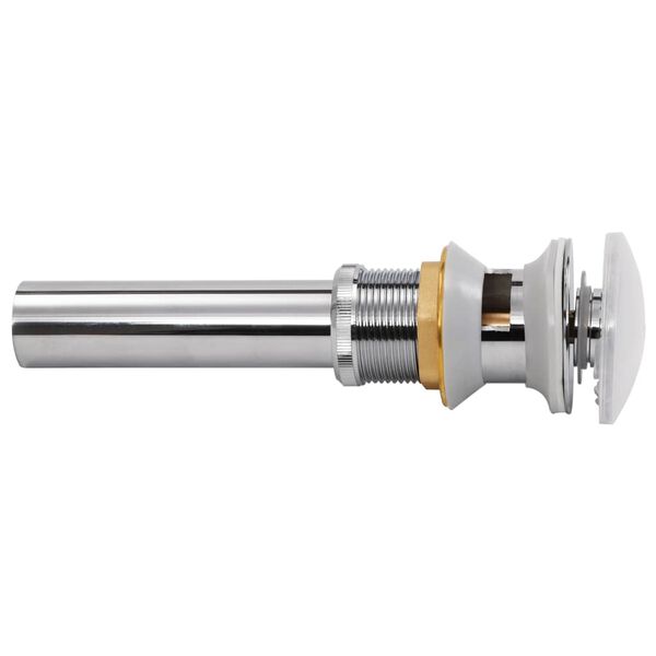 vidaXL Ventil automat tip pop up pentru chiuvetă, oțel inoxidabil