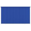 vidaXL Jaluzea rulantă de exterior 405 (l) x 230 (&icirc;) cm, albastru, HDPE