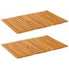 vidaXL Covoraș de baie natural 60 x 40 cm Lemn Solid de Acacia
