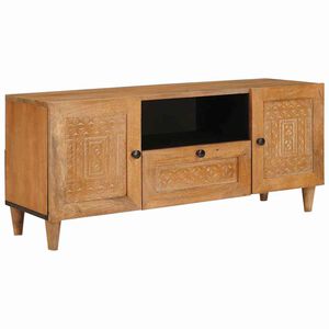 vidaXL Unități TV cu raft Maro deschis 105 x 33 x 46 cm Lemn compozit