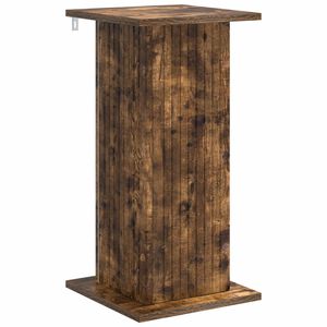 vidaXL Suport pentru plante Stejar fumuriu 30,5 x 30 x 60,5 cm